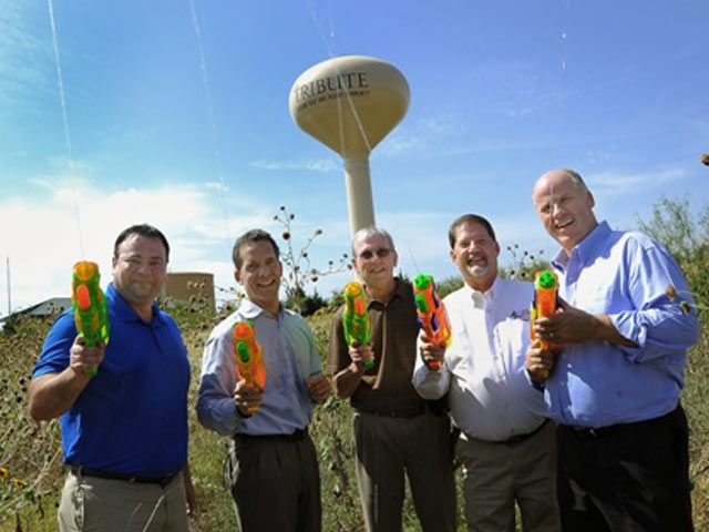 New Water Tower in The Tribute Serves Growing Peninsula