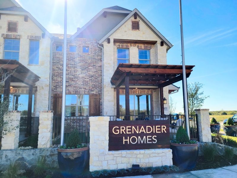 Grenadier Townhome Model Opening Soon in Chelsea Green Village